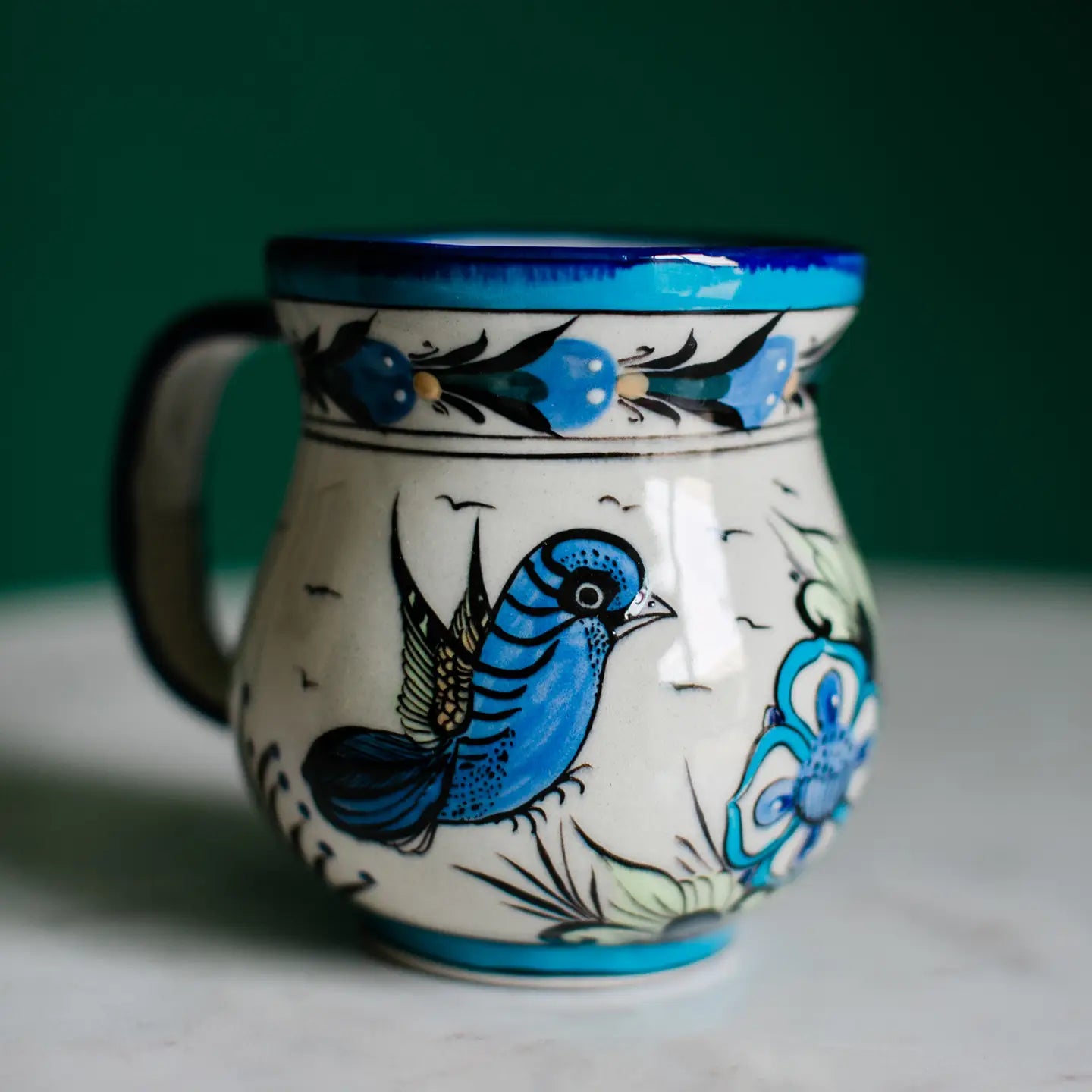 wild bird coffee mug