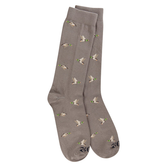 Mallard Ducks Mens Sock