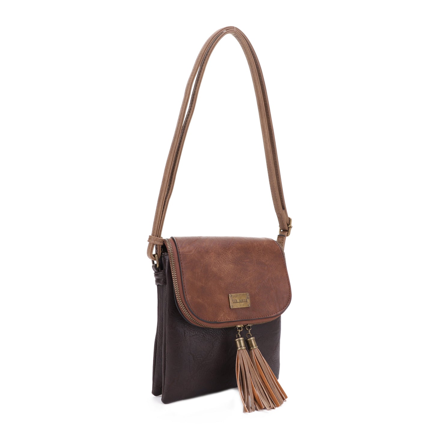 Kelsey Coffee crossbody Liz Soto