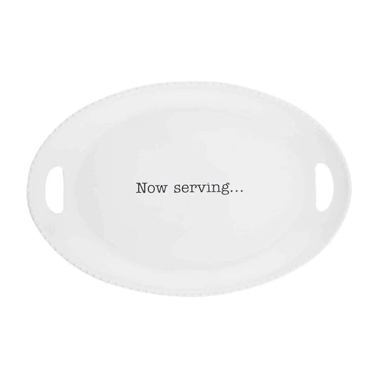 Outdoor serving platter