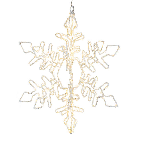 Hanging Lighted Snowflake