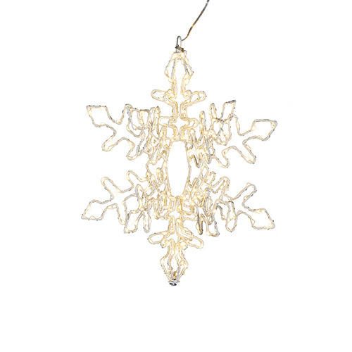 Hanging Lighted Snowflake