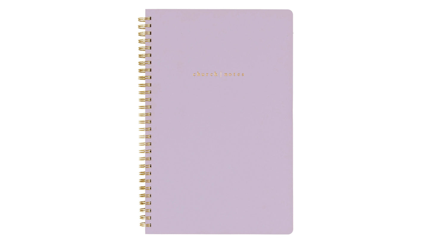 Church notebook - lilac