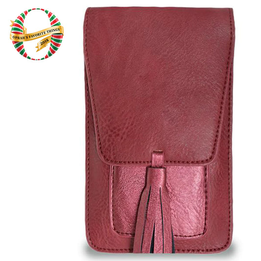 Harper crossbody red color