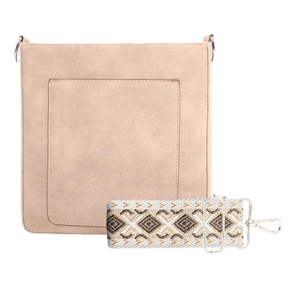 Taupe May Crossbody