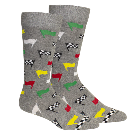 Race Ya Sock-Lt Grey