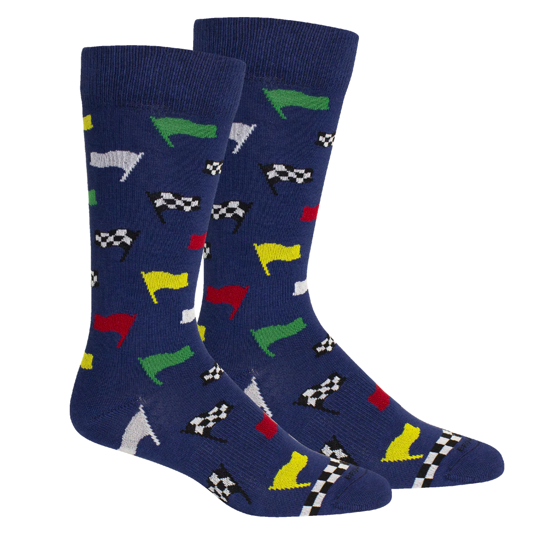 Race Ya Sock-Insignia Blue