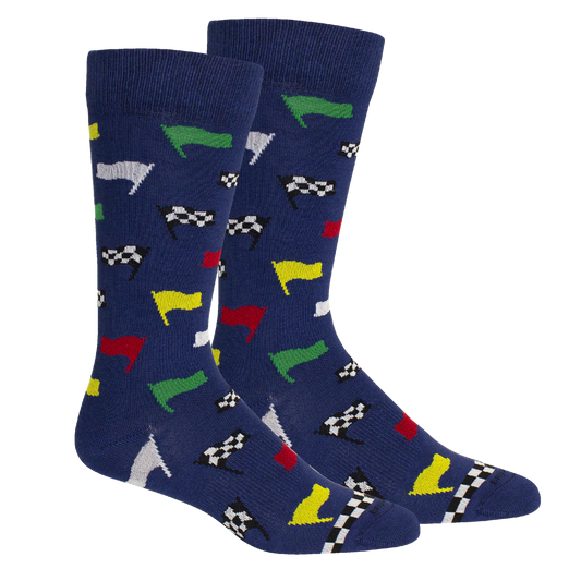 Race Ya Sock-Insignia Blue