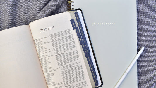 Church notebook - Dove Grey