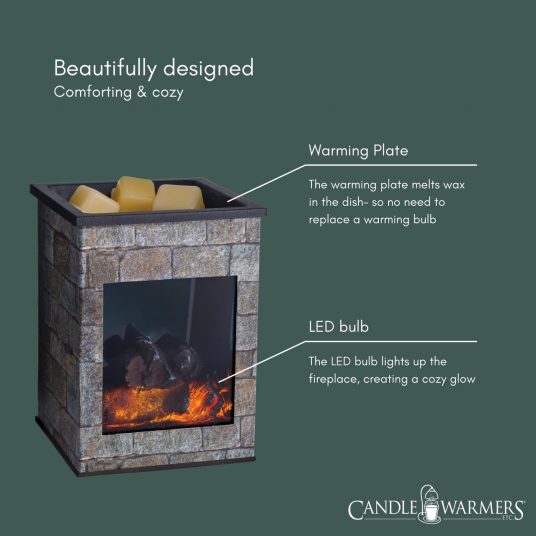 Fire Place Glow Illumination Fragrance Warmers