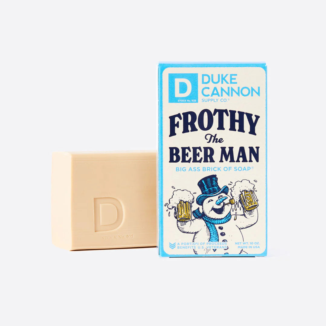 FROTHY THE BEER MAN SOAP