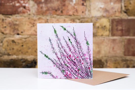 Wild Heather Note Card (pack of 4)