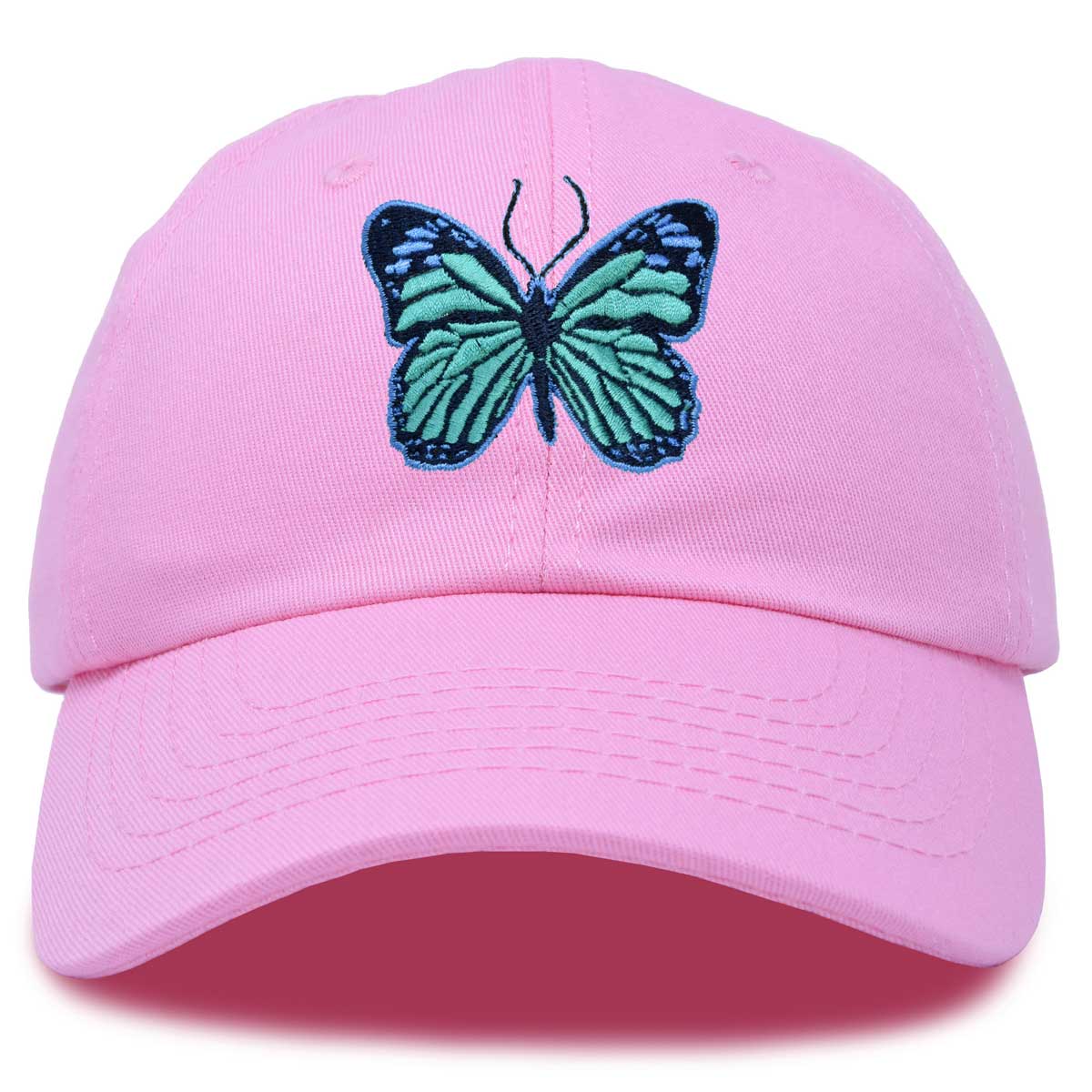 Dalix Blue Butterfly Hat