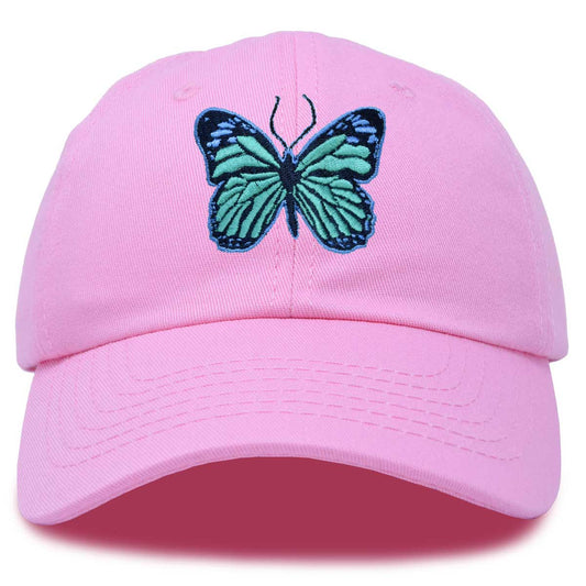 Dalix Blue Butterfly Hat