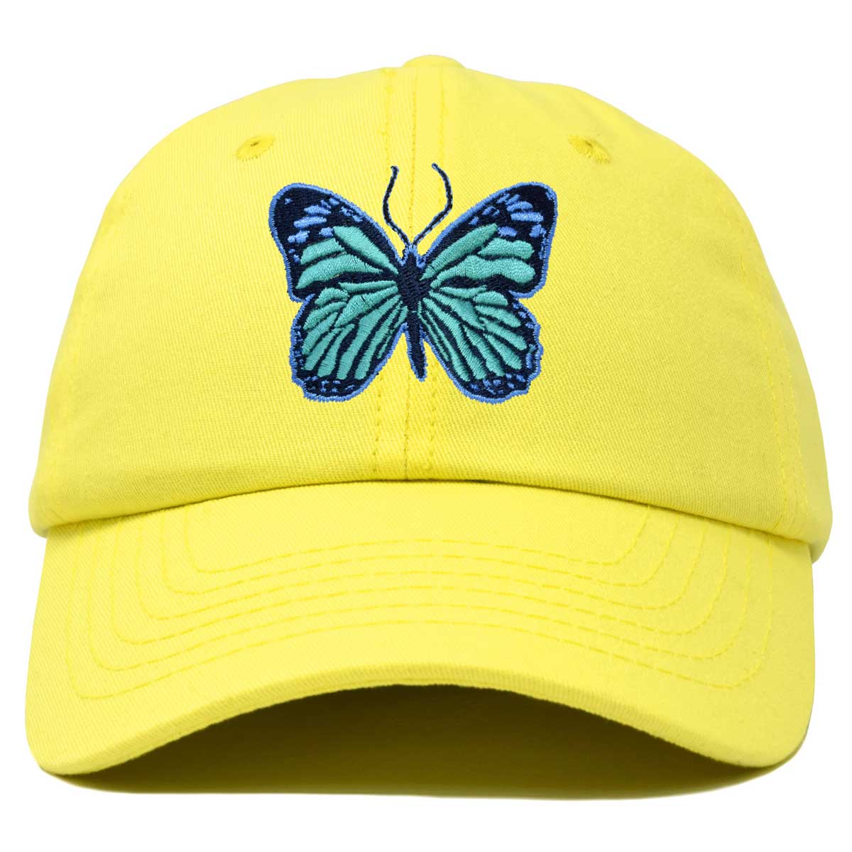 Dalix Blue Butterfly Hat