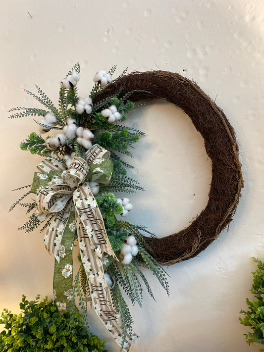 Hey y’all wreath