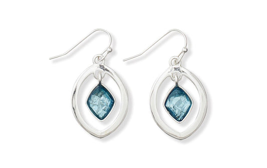 Blue Stone Earrings