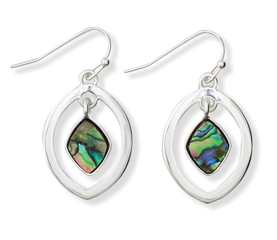 Bright Silver with Abalone