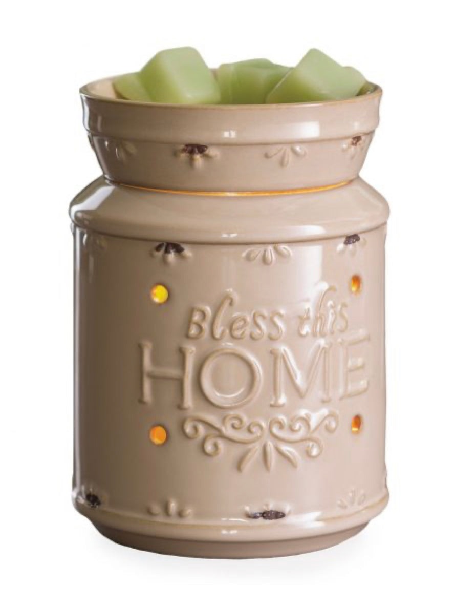 Bless this Home Candle Warmer