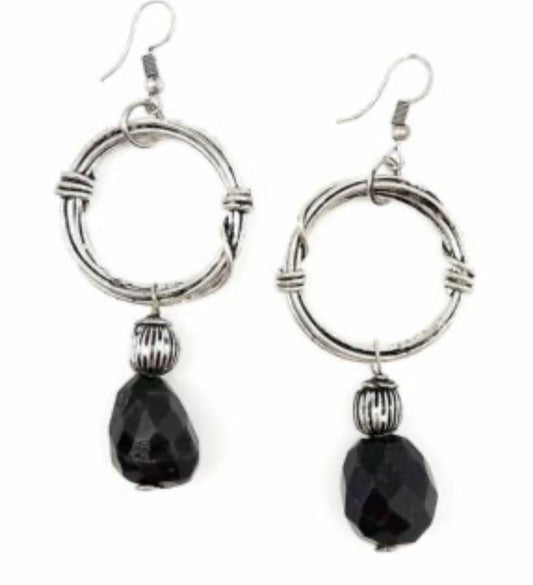 Anju Black Onyx Earrings