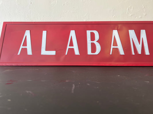 Novelty Sign-Alabama