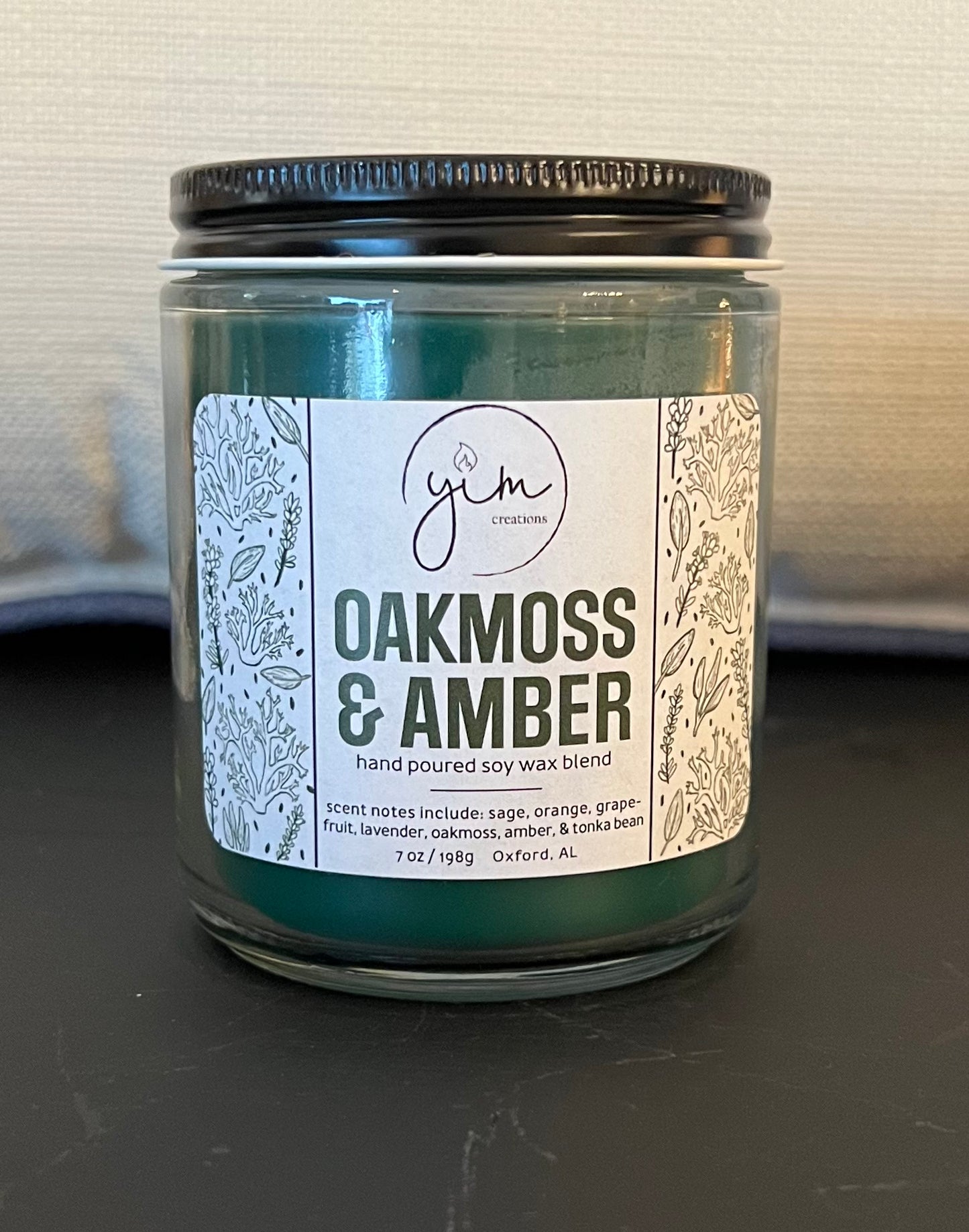 Oakmoss & Amber Yim Creation Candle