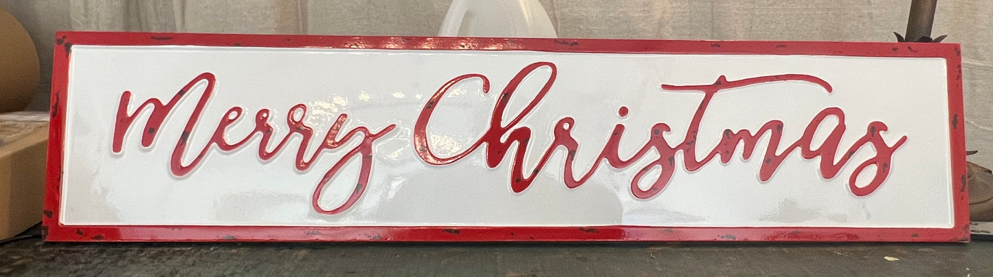 Merry Christmas Sign