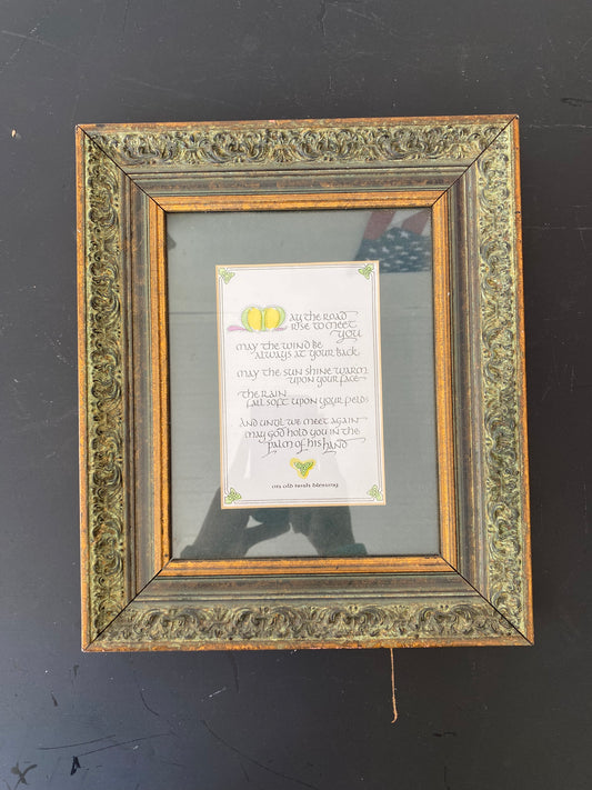 An old Irish blessing (Picture frame)