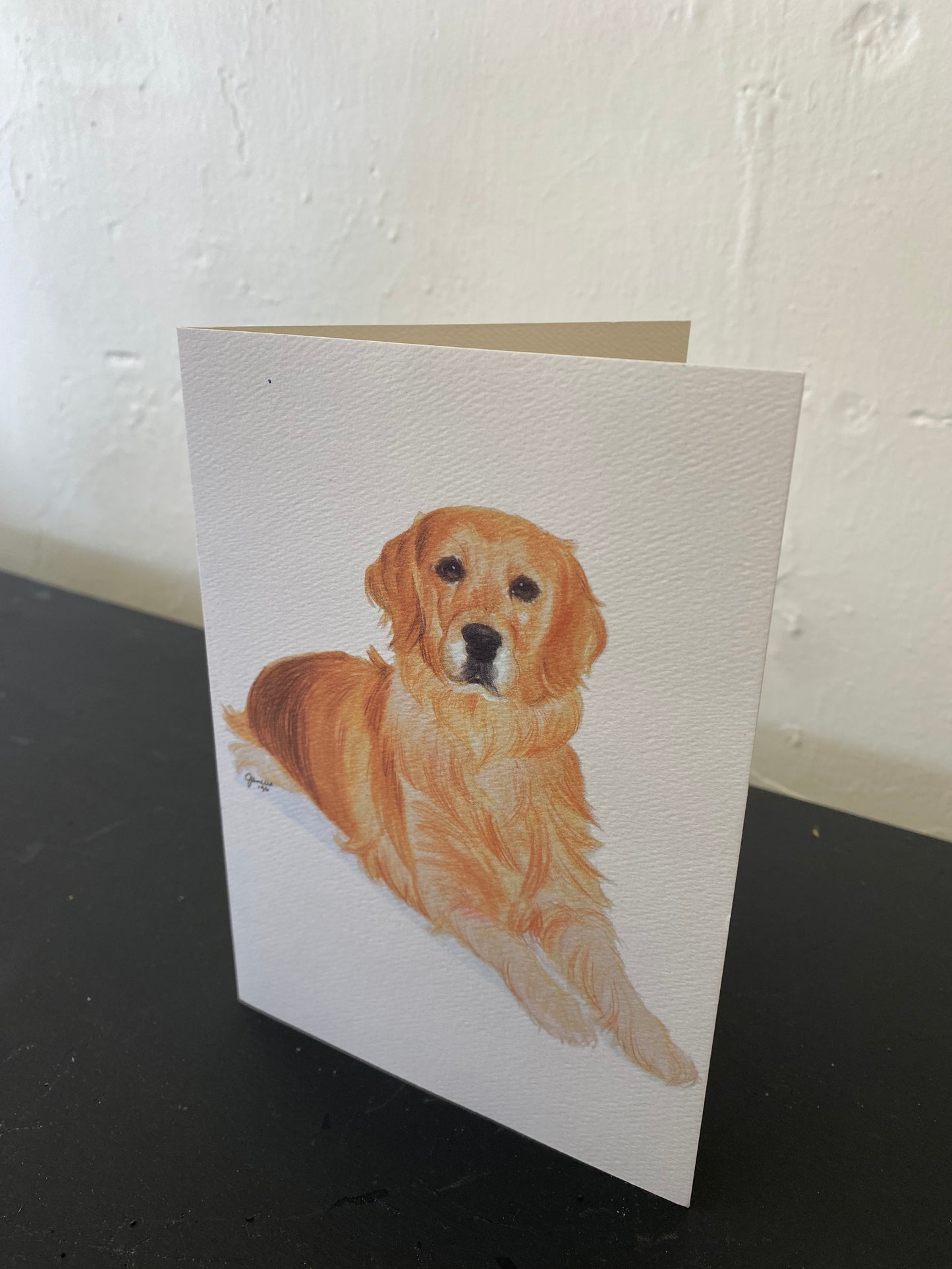 Golden Retriever Gift Card