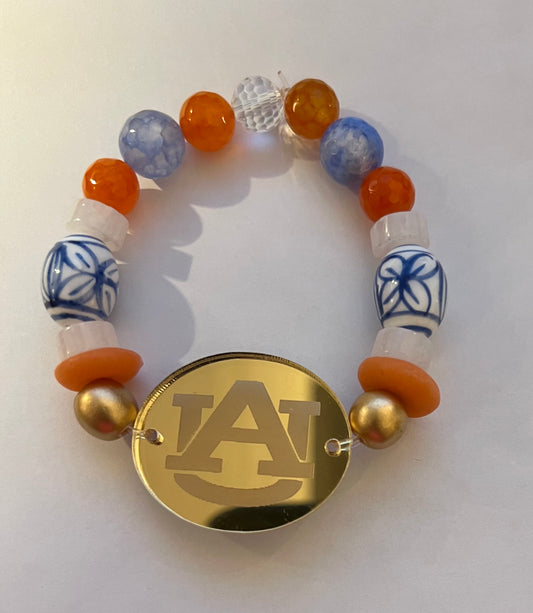 Auburn Beaded Braclet