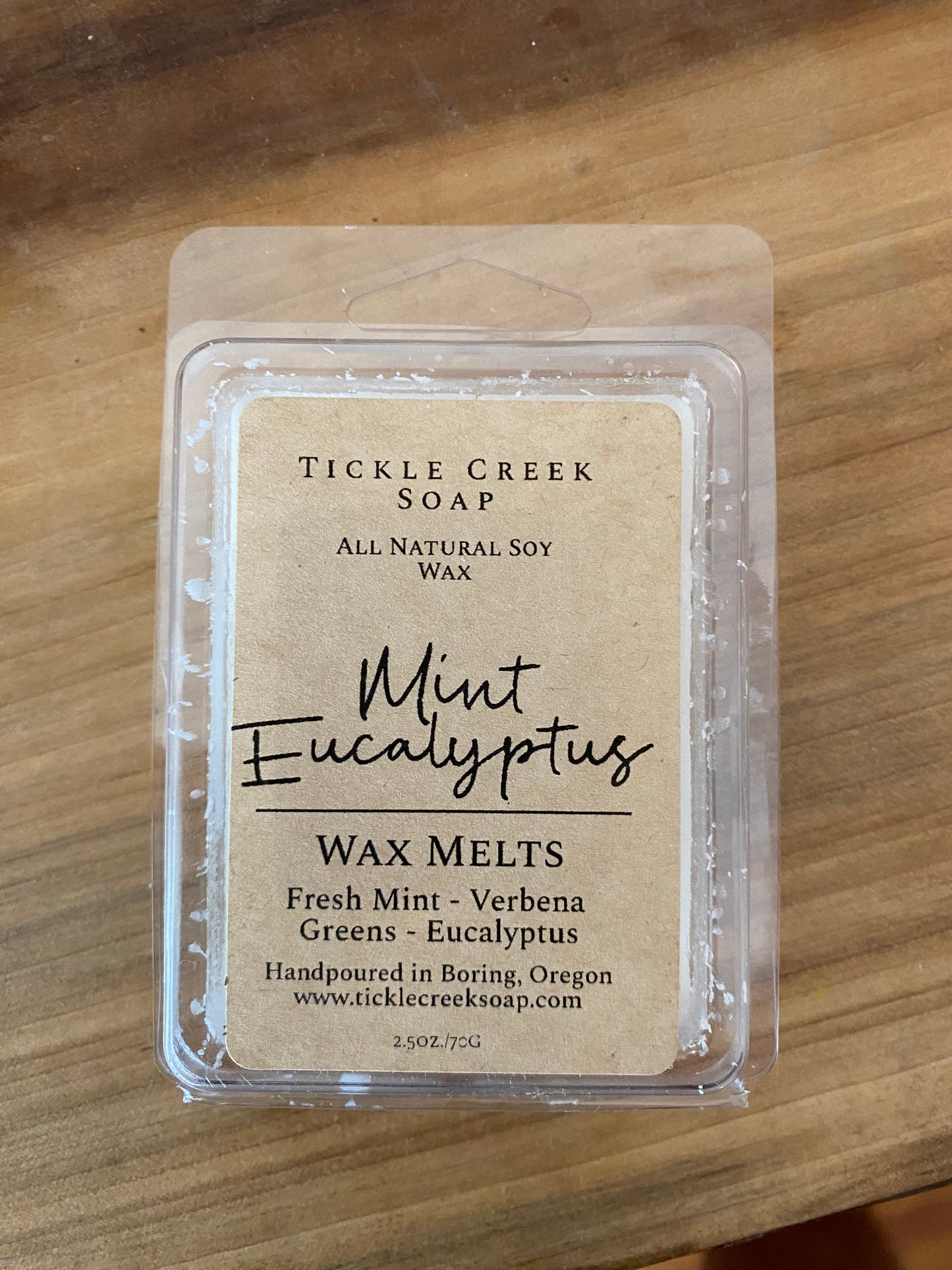 Tickle Creek Mint Eucalyptus Melts