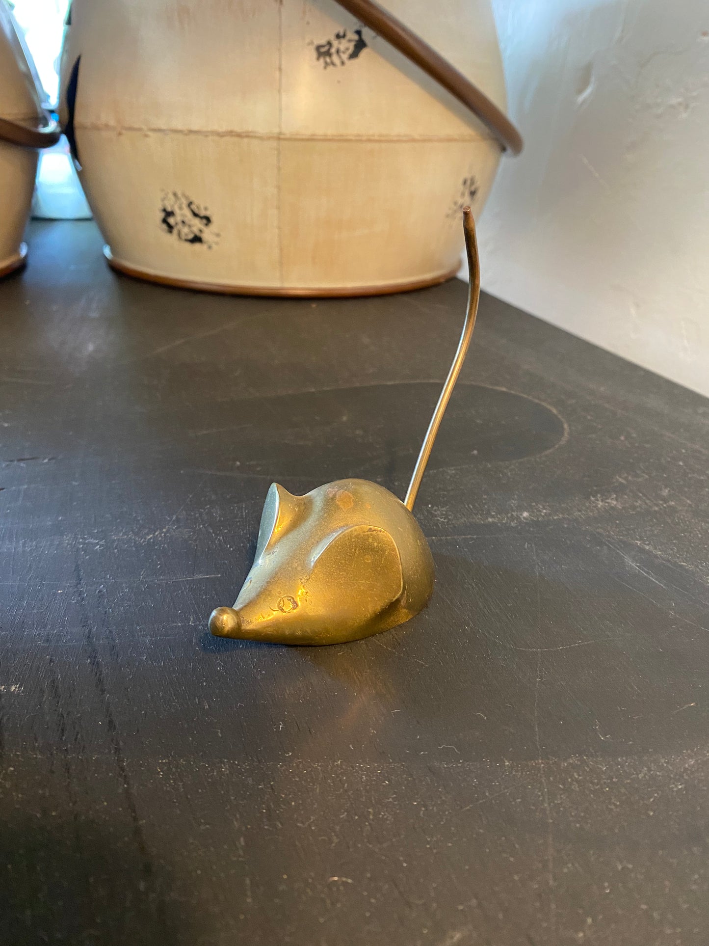 Golden Mouse Decor