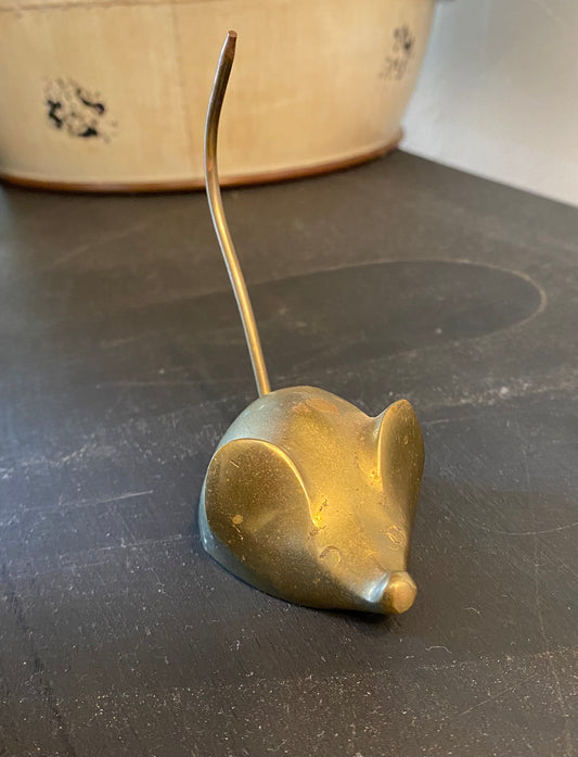 Golden Mouse Decor