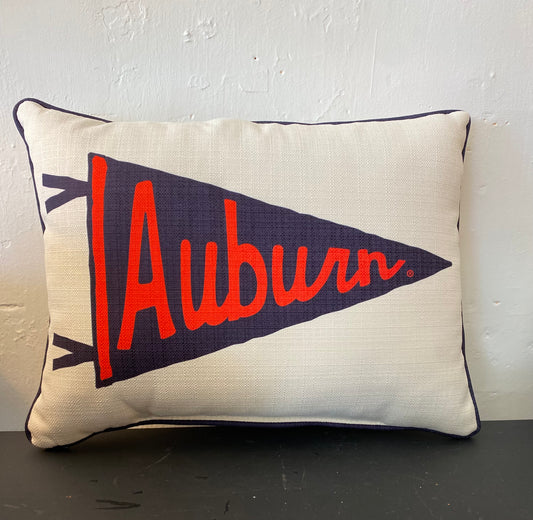 Auburn Tigers Pennant Pillow