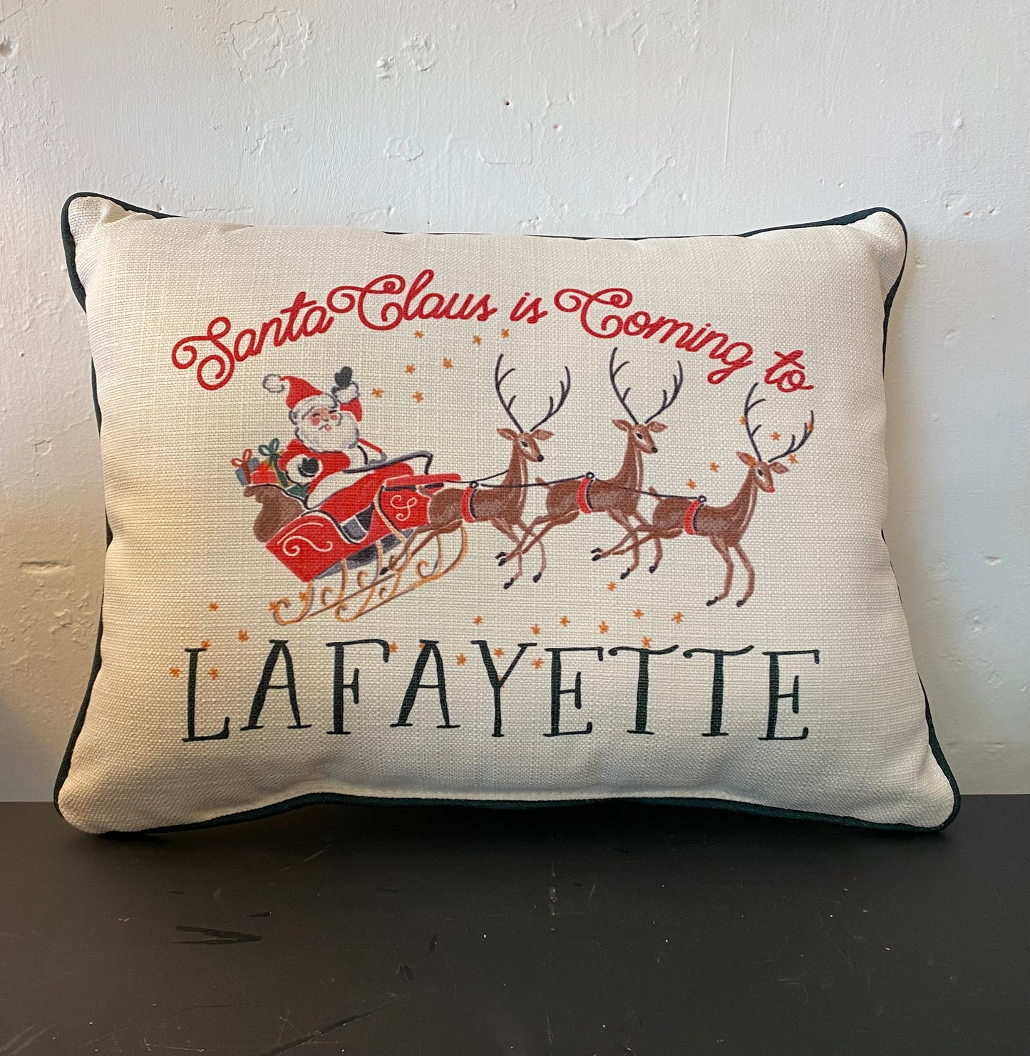 Santa Clause is coming to LaFayette - Pillow