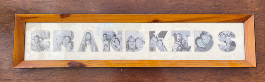 Grandkids picture frame