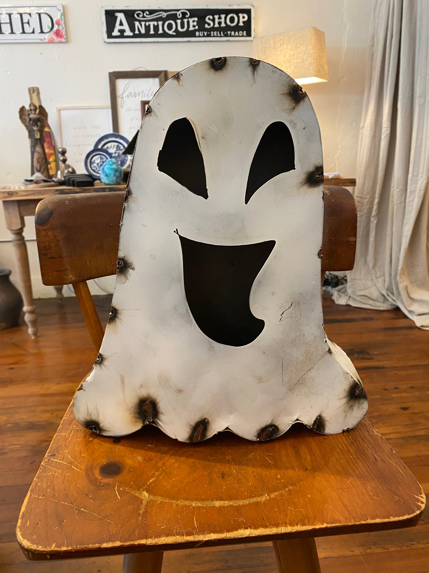 Medium Ghost Jack O Lantern