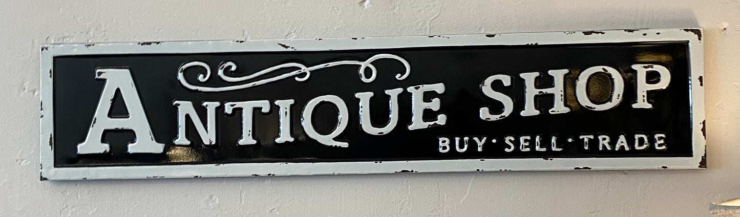 Antique Shop Sign