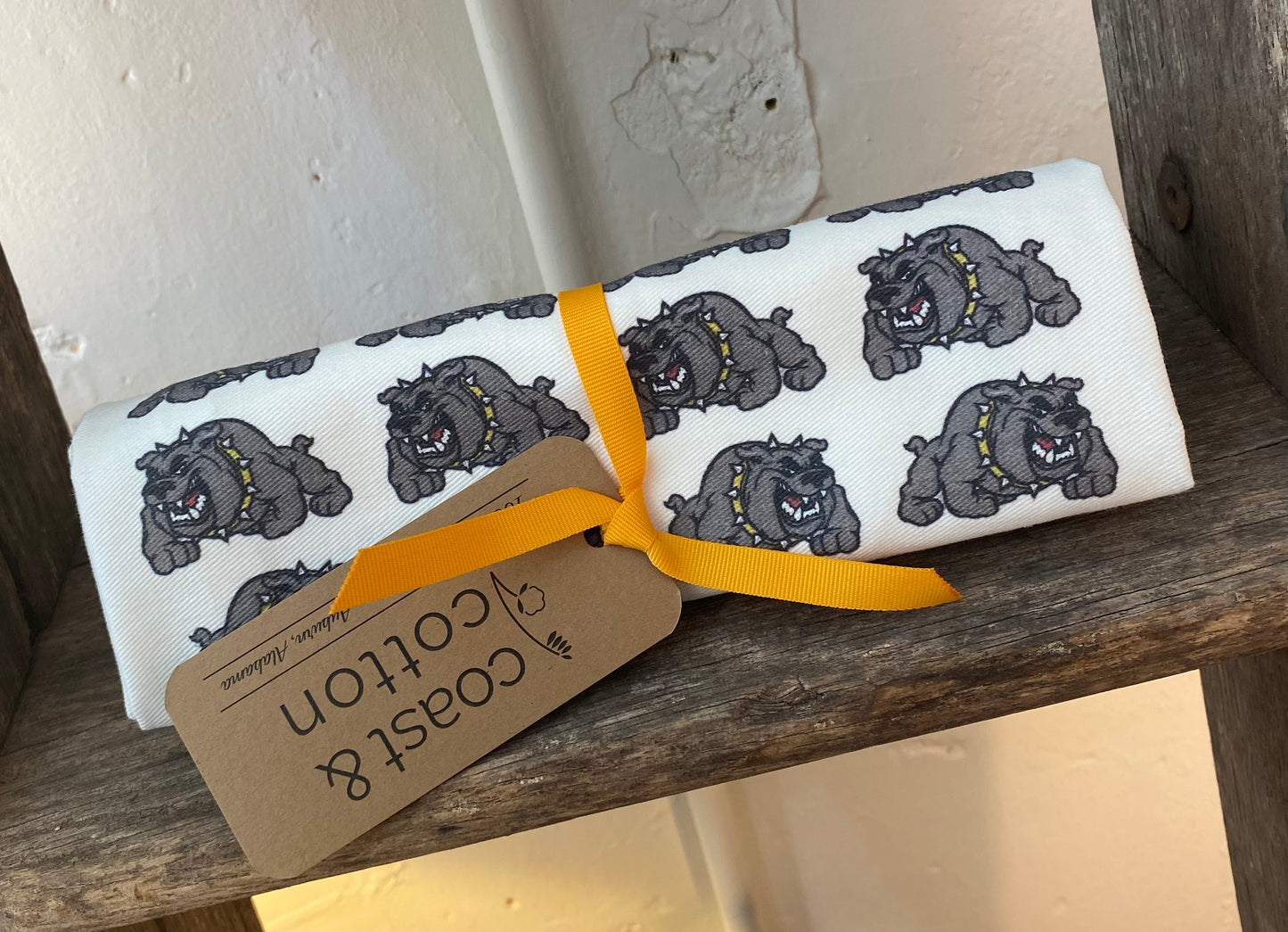 LaFayette Bulldog Tea Towels