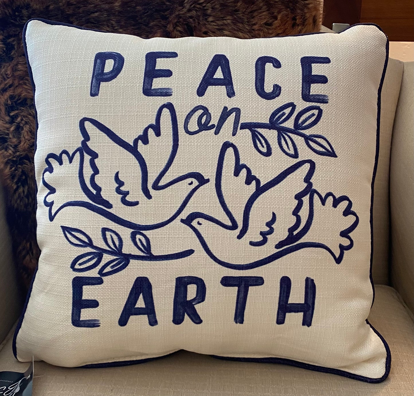 Peace on Earth Pillow