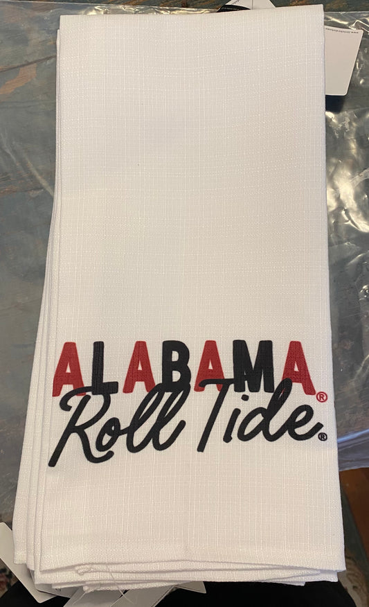 Alabama Roll Tide Tea towel