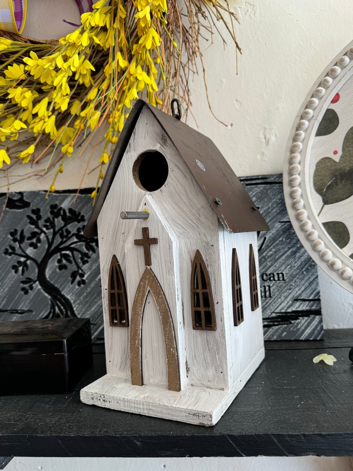 church birdhouse