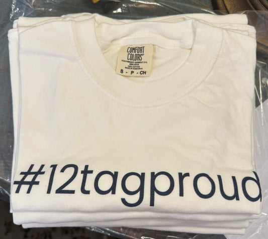 #12tagproud comfort white cotta-shirts