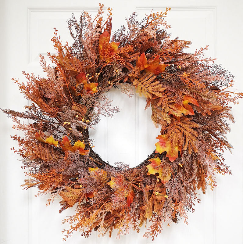 Rough Melic Maple Wreath