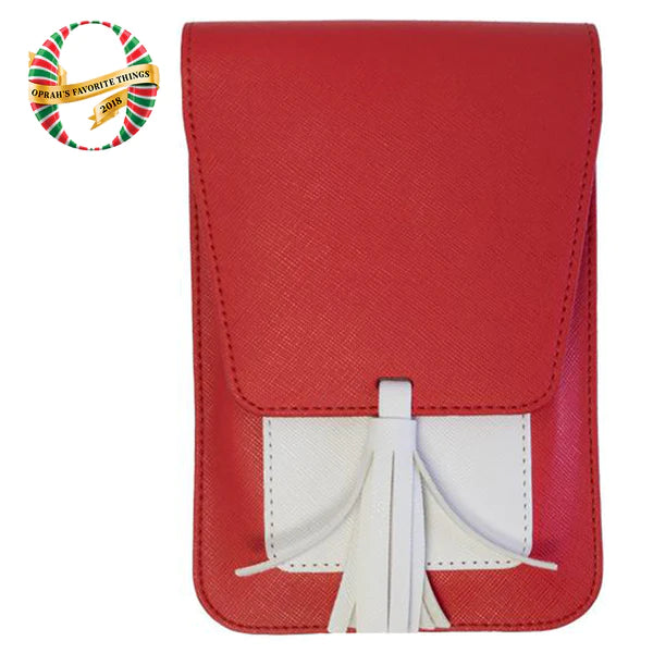 Harper Crossbody Red and White