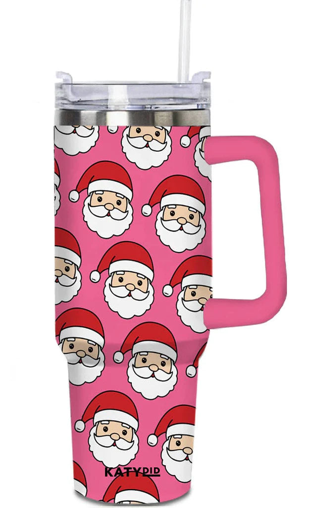 Santa Clause Repeat Tumbler Cup KatyDid