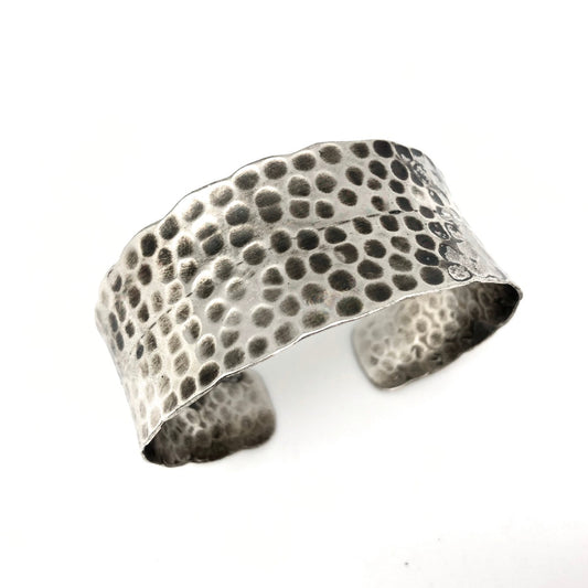 Antique Silver Cuff Adjustable Bracelet