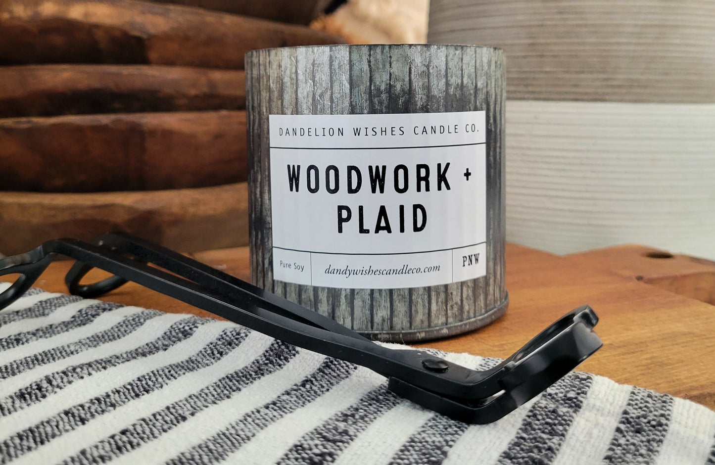 Woodwork & Plaid