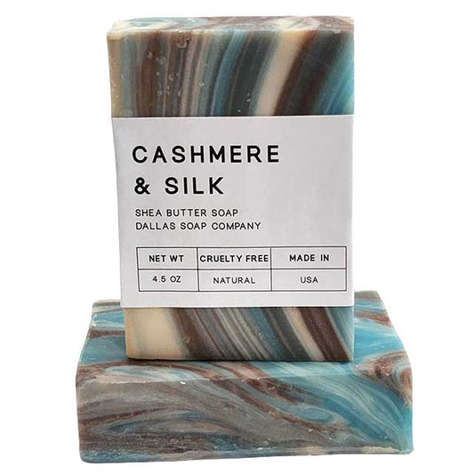 Cashmere and silk Artisan soap