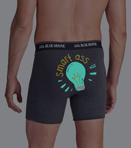 Smart ass men's Boxer Brief